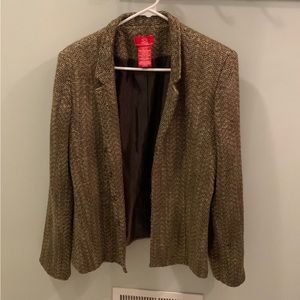Oscar de la renta blazer tweed